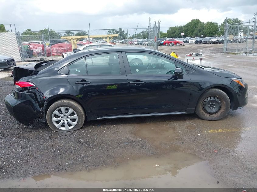 2025 Toyota Corolla Le VIN: 5YFB4MDE8SP244580 Lot: 43400289