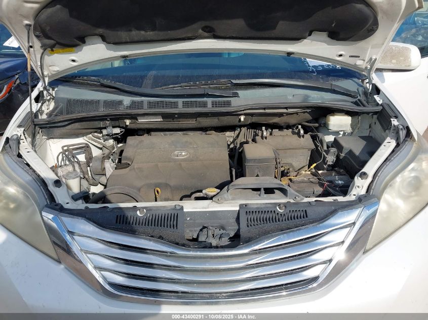 2011 Toyota Sienna Limited V6 VIN: 5TDYK3DC7BS146012 Lot: 43400291