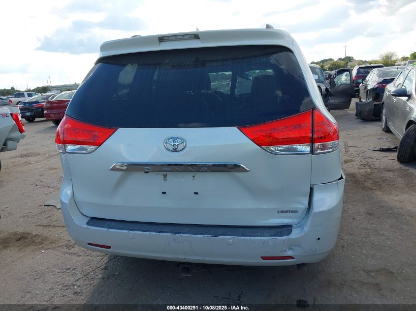 2011 Toyota Sienna Limited V6 VIN: 5TDYK3DC7BS146012 Lot: 43400291