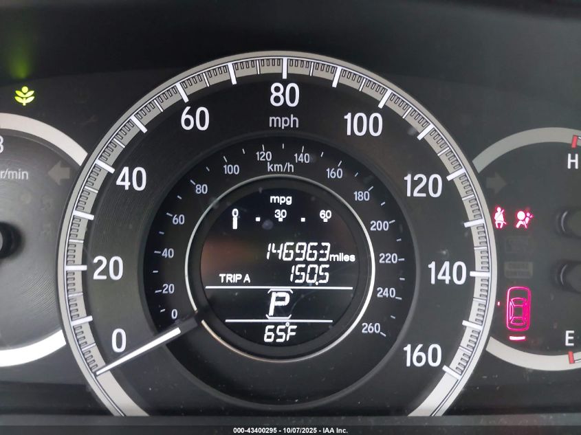 2017 Honda Accord Ex-L VIN: 1HGCR2F81HA099866 Lot: 43400295