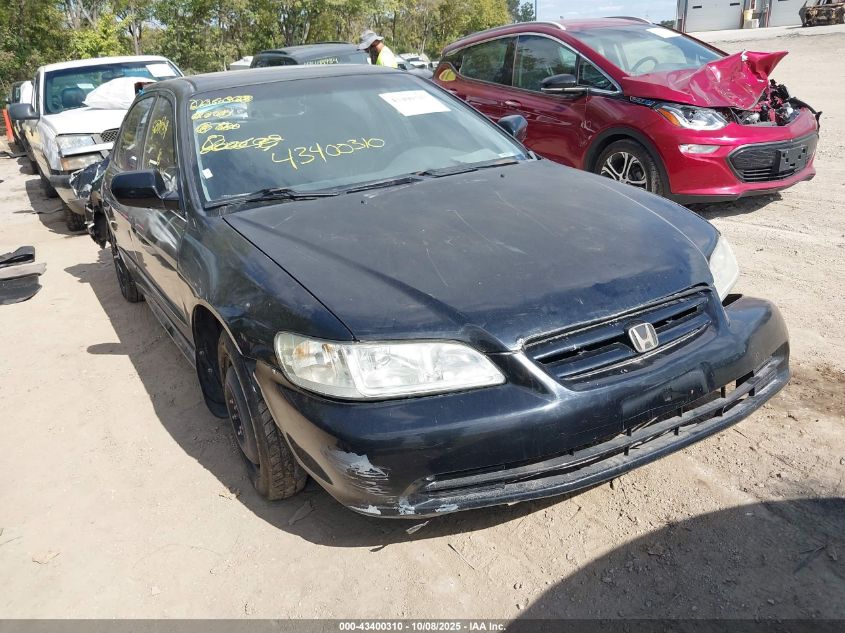 2001 Honda Accord 3.0 Ex VIN: 1HGCG16581A800639 Lot: 43400310