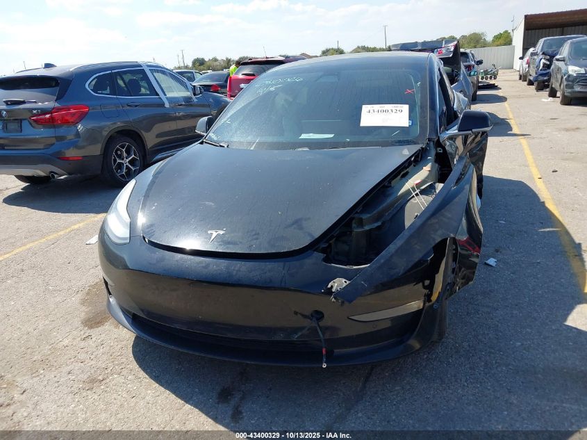 2019 Tesla Model 3 Long Range/Mid Range/Standard Range/Standard Range Plus VIN: 5YJ3E1EA2KF395261 Lot: 43400329