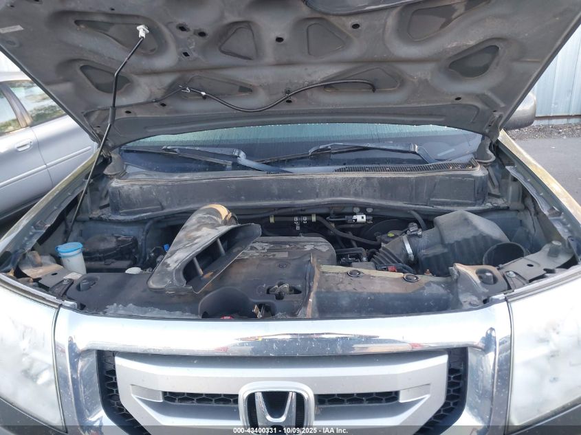 2010 Honda Pilot Touring VIN: 5FNYF4H97AB040977 Lot: 43400331