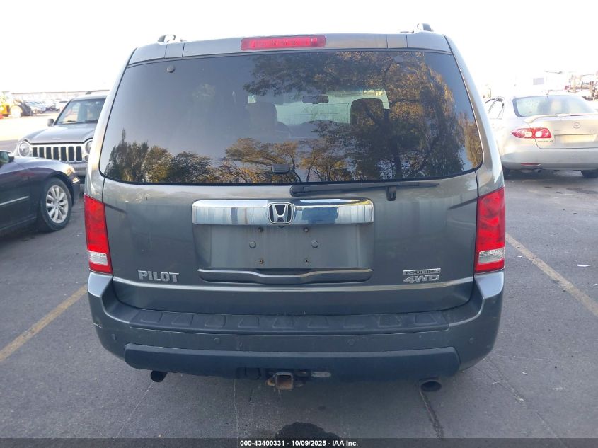 2010 Honda Pilot Touring VIN: 5FNYF4H97AB040977 Lot: 43400331