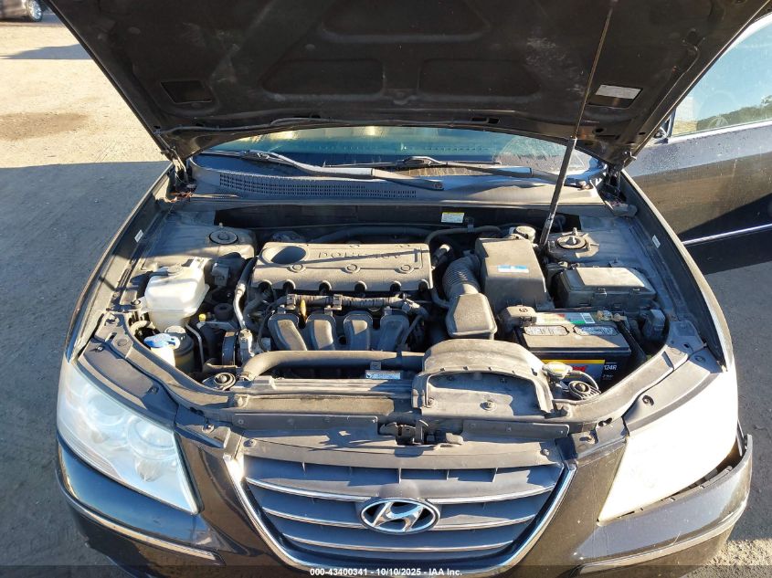 2010 Hyundai Sonata Limited VIN: 5NPEU4AC0AH627103 Lot: 43400341