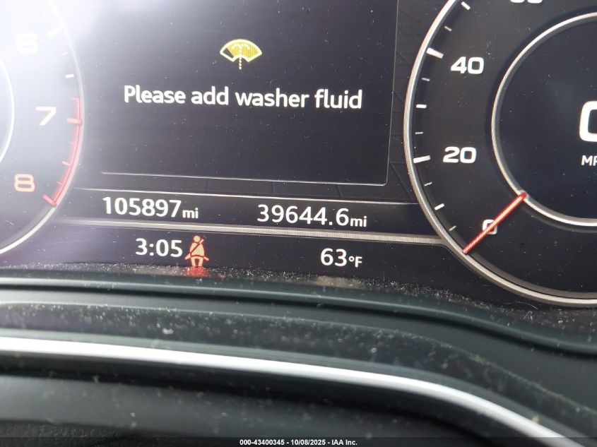 2018 Audi A4 2.0T Premium/2.0T Tech Premium VIN: WAUENAF46JA196462 Lot: 43400345