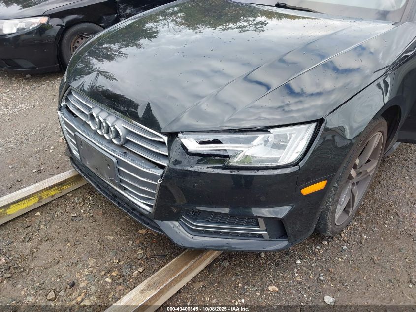 2018 Audi A4 2.0T Premium/2.0T Tech Premium VIN: WAUENAF46JA196462 Lot: 43400345