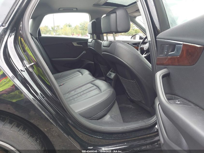 2018 Audi A4 2.0T Premium/2.0T Tech Premium VIN: WAUENAF46JA196462 Lot: 43400345