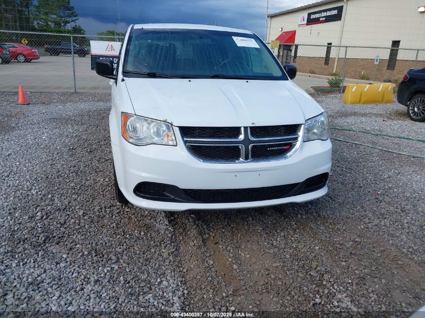 2017 Dodge Grand Caravan Se VIN: 2C4RDGBG6HR817585 Lot: 43400357