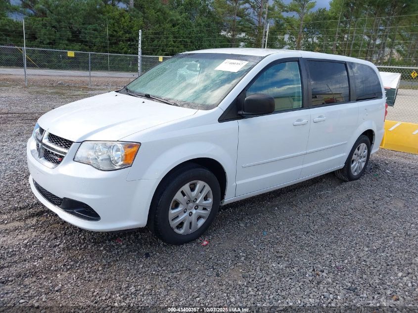 2017 Dodge Grand Caravan Se VIN: 2C4RDGBG6HR817585 Lot: 43400357