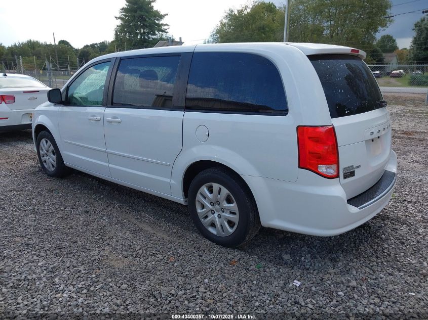 2017 Dodge Grand Caravan Se VIN: 2C4RDGBG6HR817585 Lot: 43400357