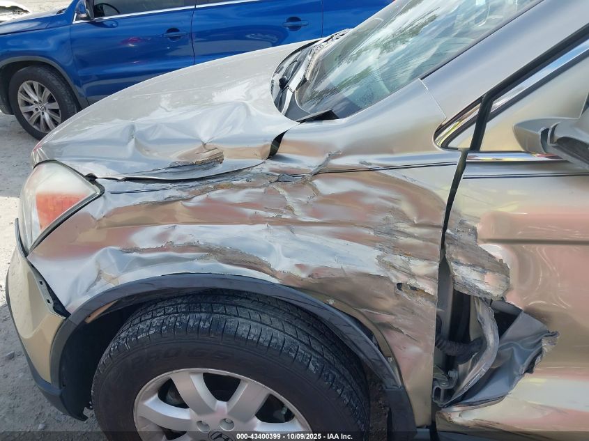 2008 Honda Cr-V Ex-L VIN: JHLRE38758C050160 Lot: 43400399