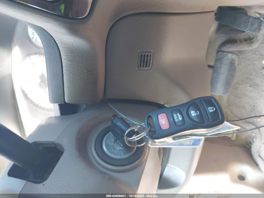 2002 Nissan Pathfinder Le VIN: JN8DR09Y62W726059 Lot: 43400401