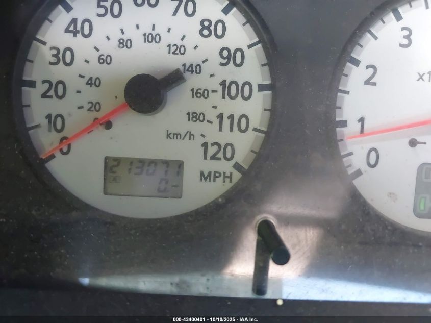 2002 Nissan Pathfinder Le VIN: JN8DR09Y62W726059 Lot: 43400401