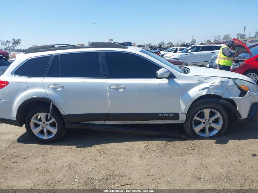 2014 Subaru Outback 2.5I Premium VIN: 4S4BRBDC0E3222022 Lot: 43400426
