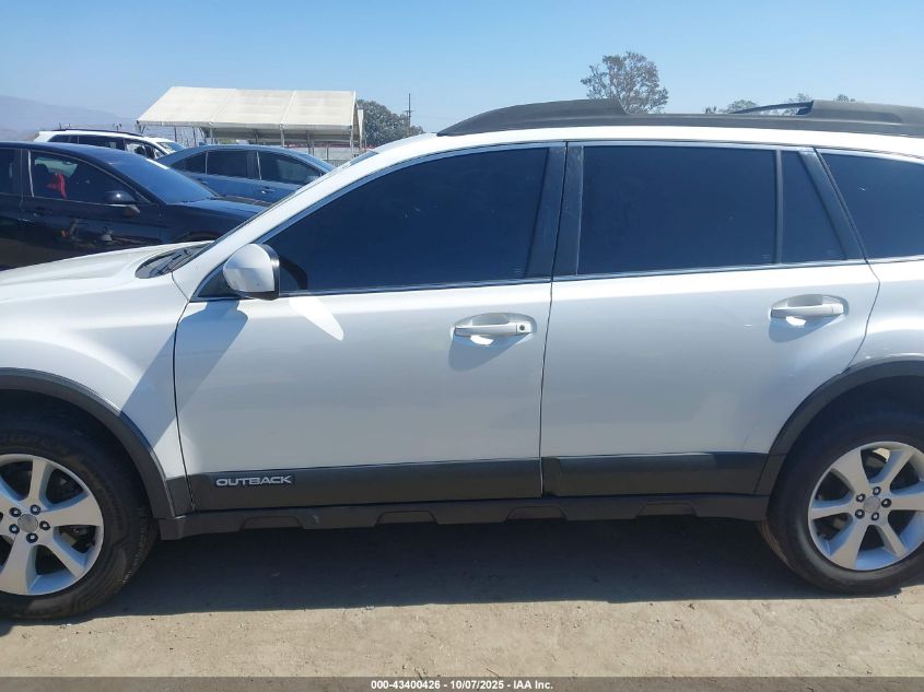2014 Subaru Outback 2.5I Premium VIN: 4S4BRBDC0E3222022 Lot: 43400426
