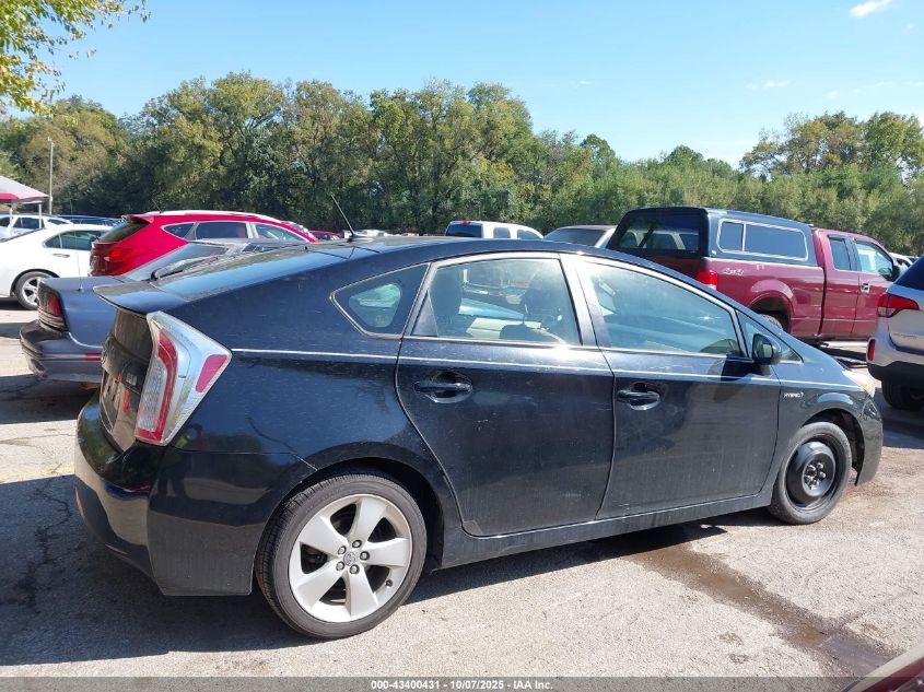 2012 Toyota Prius Five VIN: JTDKN3DU4C5416438 Lot: 43400431