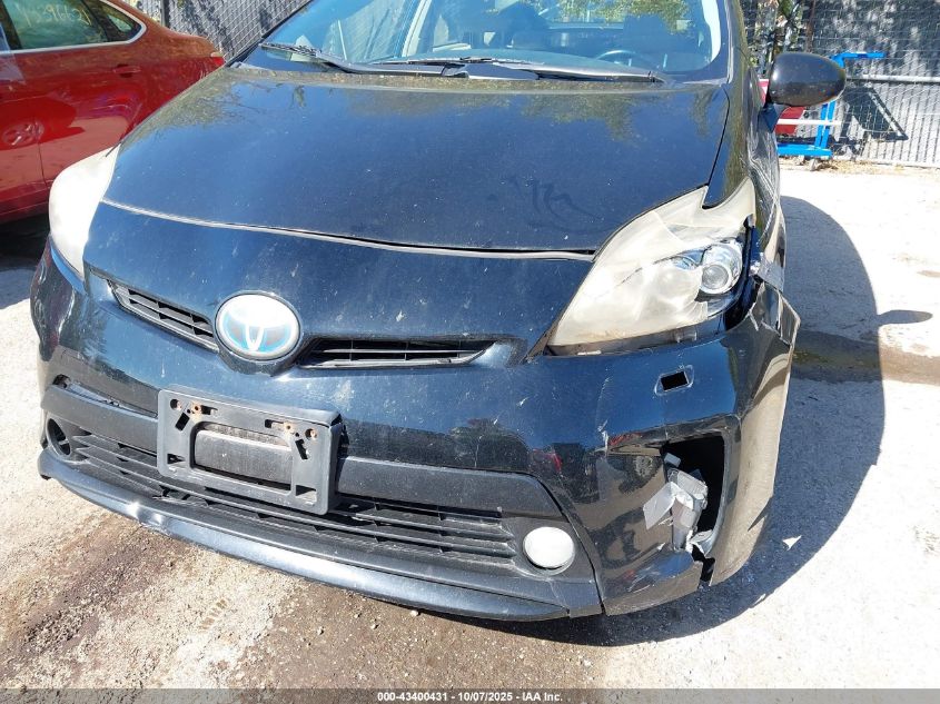 2012 Toyota Prius Five VIN: JTDKN3DU4C5416438 Lot: 43400431