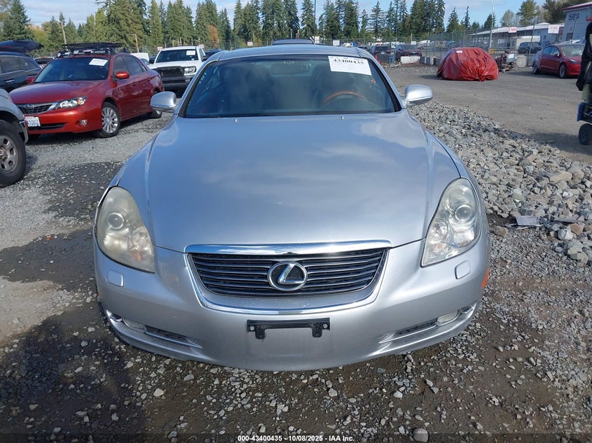 2006 Lexus Sc 430 VIN: JTHFN48Y569006666 Lot: 43400435