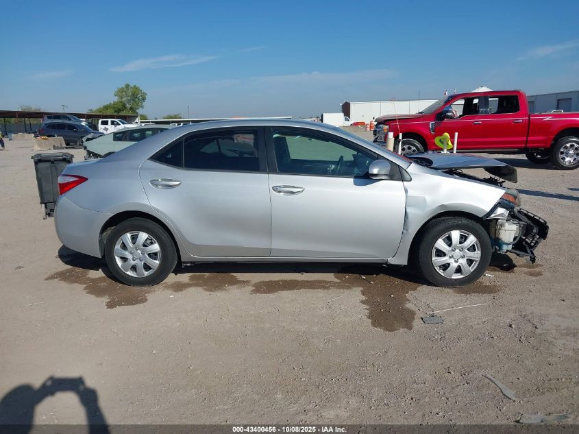 2014 Toyota Corolla L VIN: 5YFBURHE8EP056427 Lot: 43400456