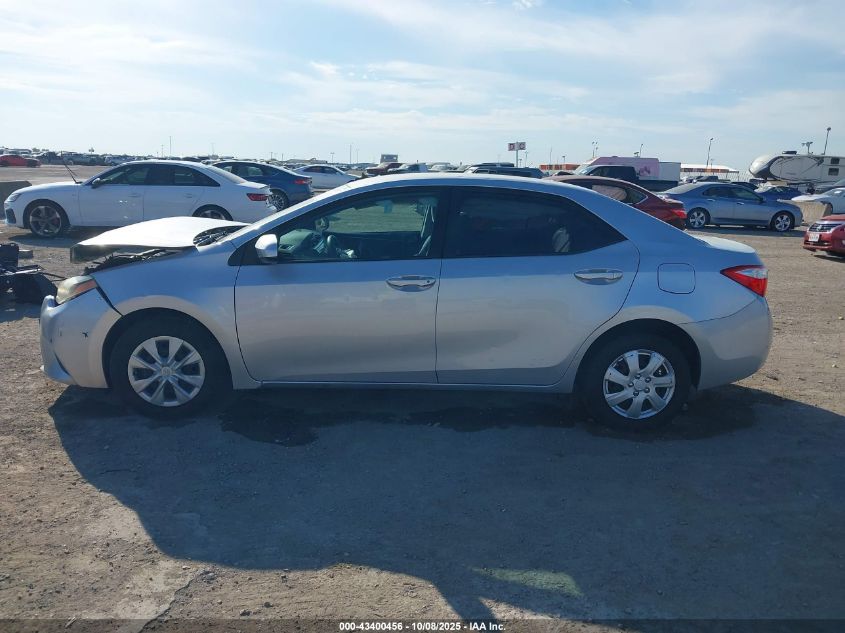 2014 Toyota Corolla L VIN: 5YFBURHE8EP056427 Lot: 43400456