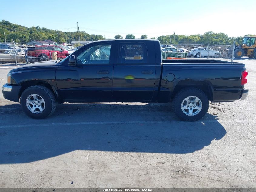 2005 Dodge Dakota Slt VIN: 1D7HE48K15S309382 Lot: 43400495