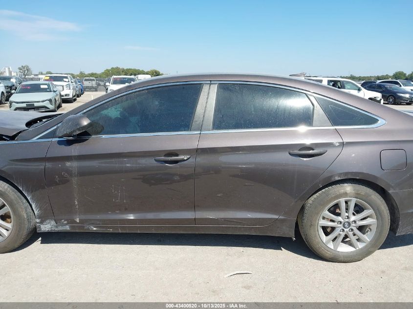 2017 Hyundai Sonata Se VIN: 5NPE24AF8HH540303 Lot: 43400520