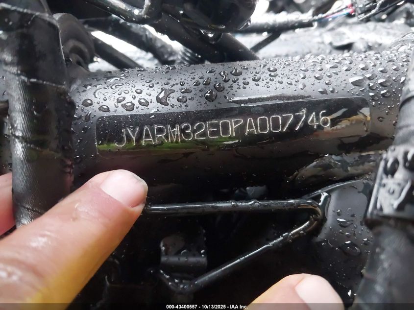 2023 Yamaha Mt07 VIN: JYARM32E0PA007746 Lot: 43400557