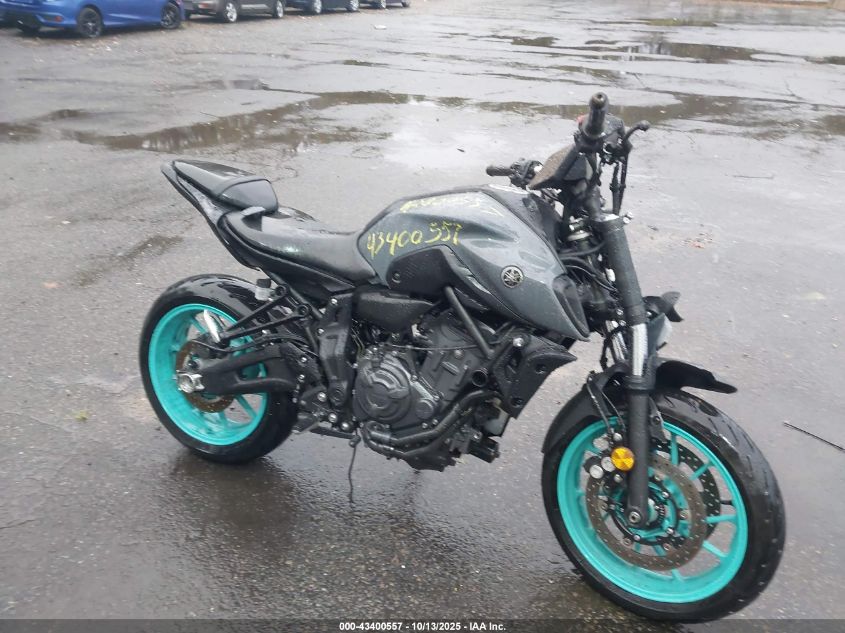 2023 Yamaha Mt07 VIN: JYARM32E0PA007746 Lot: 43400557