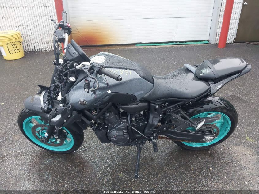 2023 Yamaha Mt07 VIN: JYARM32E0PA007746 Lot: 43400557