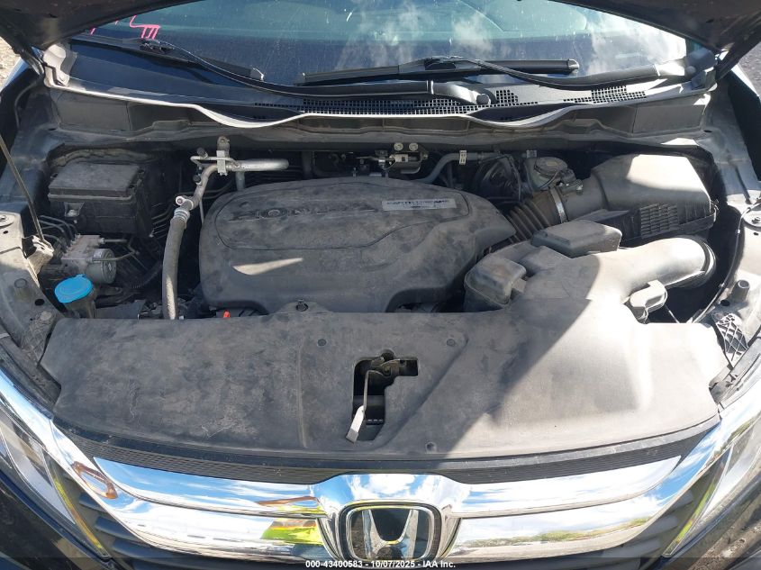 2019 Honda Odyssey Ex-L VIN: 5FNRL6H79KB116143 Lot: 43400583