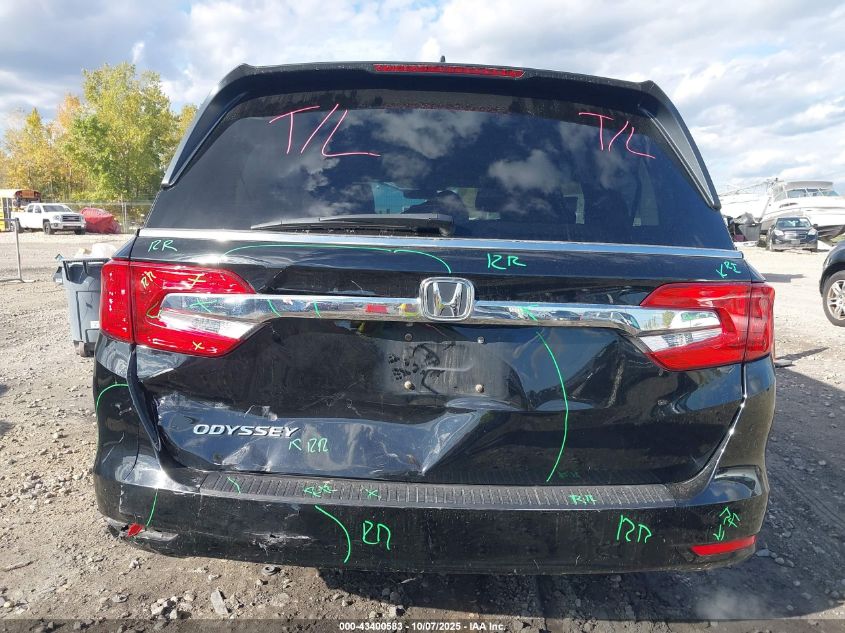 2019 Honda Odyssey Ex-L VIN: 5FNRL6H79KB116143 Lot: 43400583