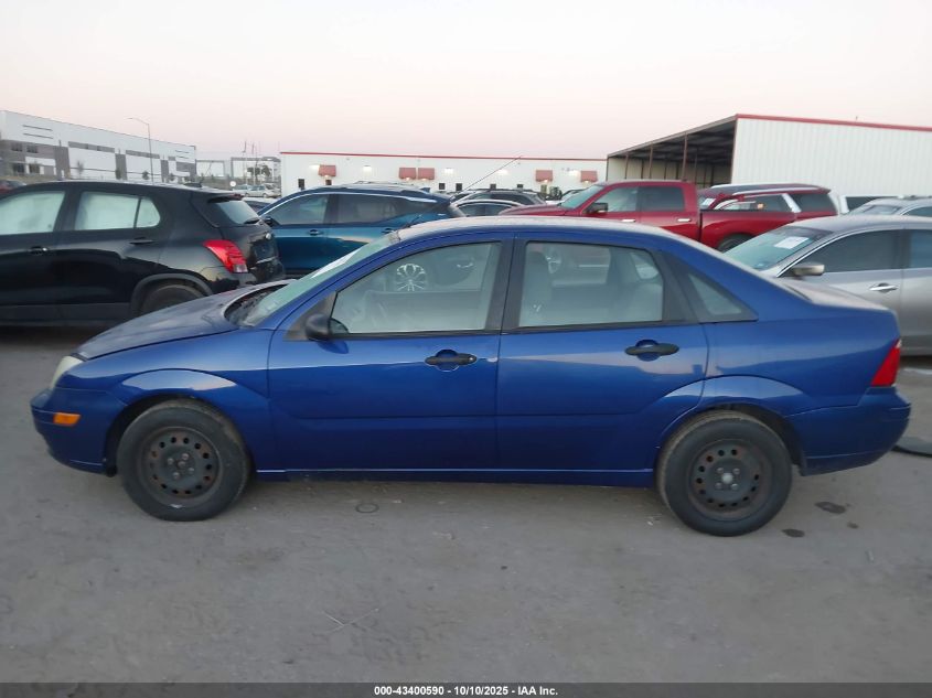 2006 Ford Focus Zx4 VIN: 1FAFP34N16W166262 Lot: 43400590