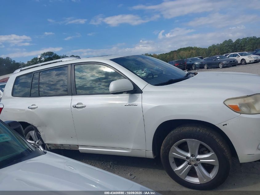 2008 Toyota Highlander Limited VIN: JTEDS42AX82037772 Lot: 43400598