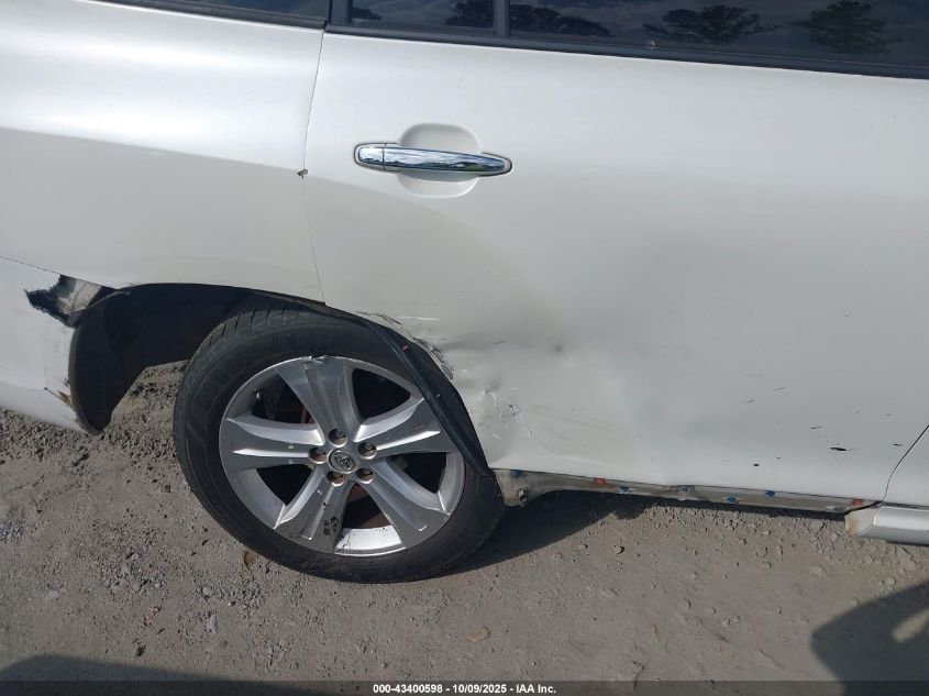 2008 Toyota Highlander Limited VIN: JTEDS42AX82037772 Lot: 43400598