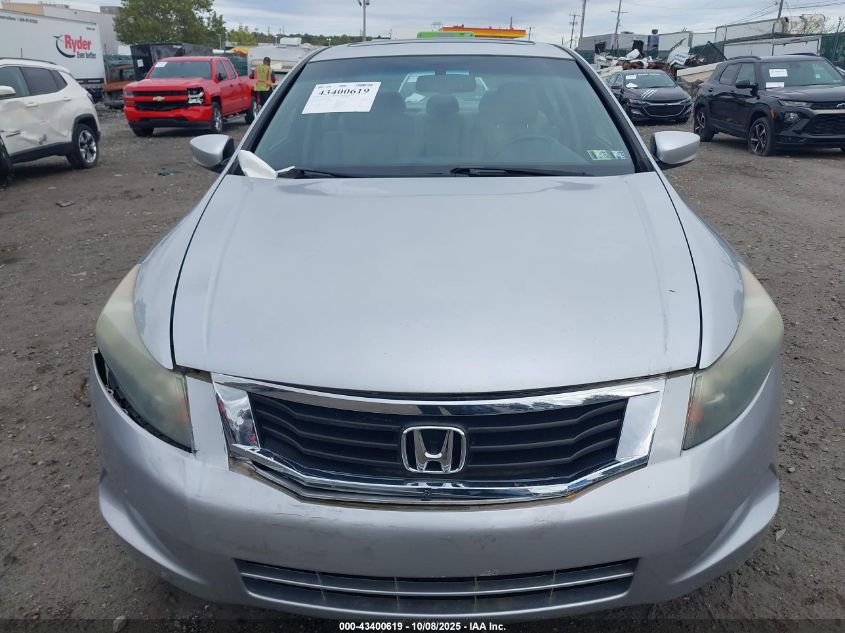 2010 Honda Accord 2.4 Ex-L VIN: 1HGCP2F8XAA024708 Lot: 43400619