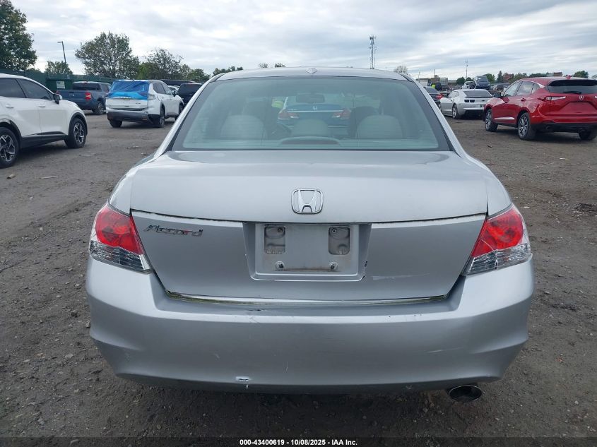 2010 Honda Accord 2.4 Ex-L VIN: 1HGCP2F8XAA024708 Lot: 43400619
