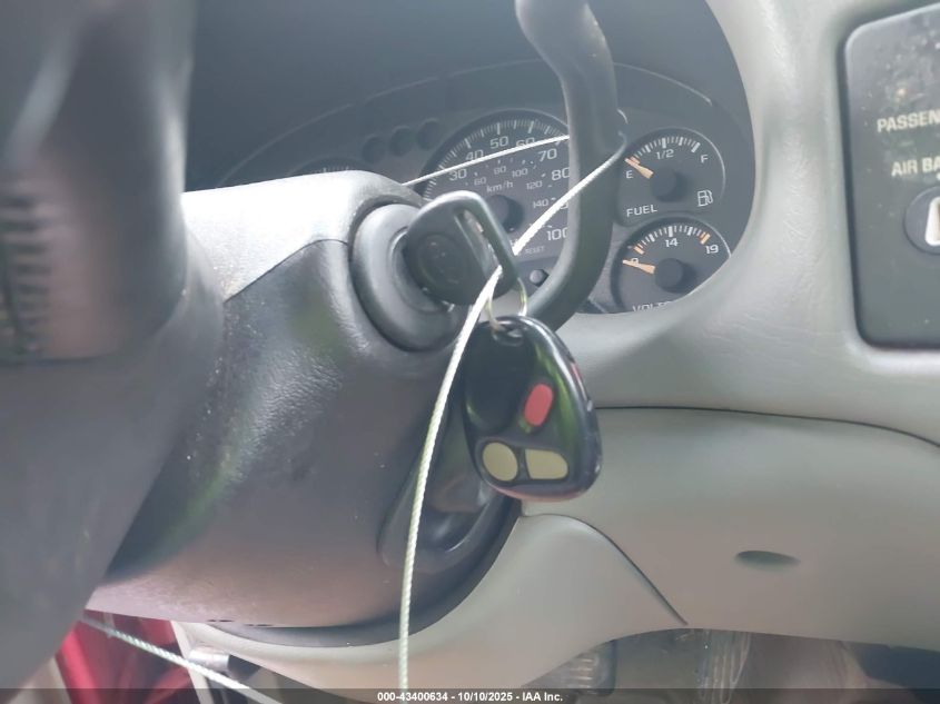 2002 Chevrolet S-10 Ls VIN: 1GCCS19W228164150 Lot: 43400634