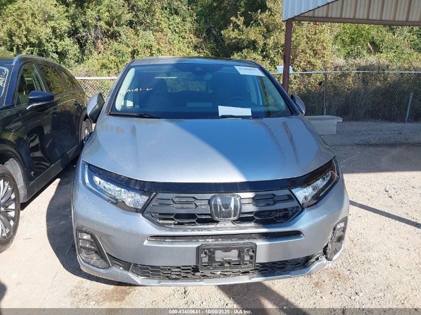 2025 Honda Odyssey Ex-L VIN: 5FNRL6H68SB084275 Lot: 43400641