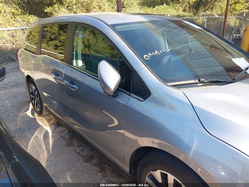 2025 Honda Odyssey Ex-L VIN: 5FNRL6H68SB084275 Lot: 43400641
