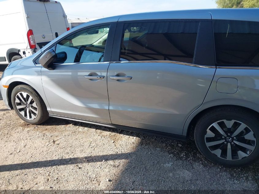2025 Honda Odyssey Ex-L VIN: 5FNRL6H68SB084275 Lot: 43400641