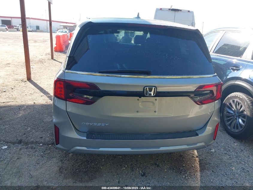2025 Honda Odyssey Ex-L VIN: 5FNRL6H68SB084275 Lot: 43400641