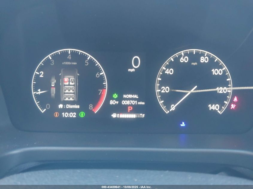 2025 Honda Odyssey Ex-L VIN: 5FNRL6H68SB084275 Lot: 43400641