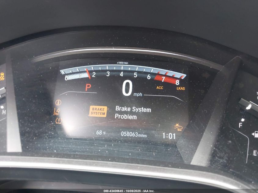 2018 Honda Cr-V Ex VIN: 5J6RW1H51JA001272 Lot: 43400645