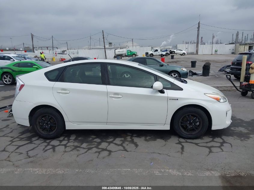 2015 Toyota Prius Two VIN: JTDKN3DU8F0451145 Lot: 43400646