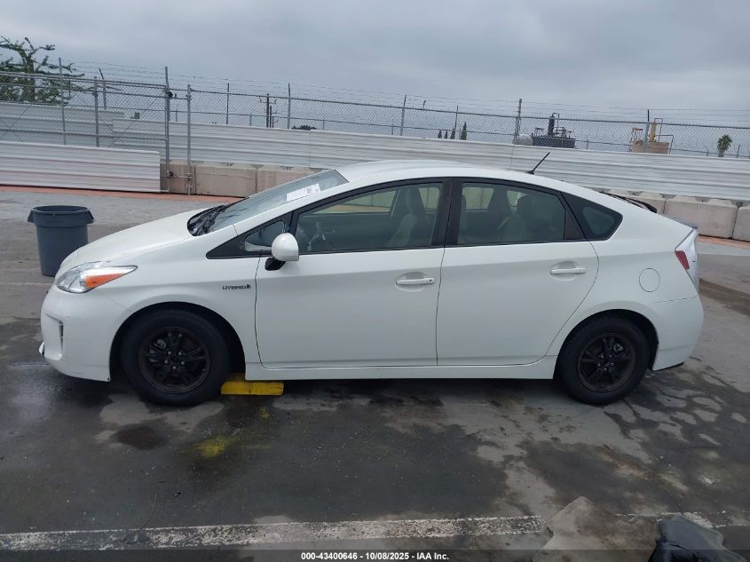 2015 Toyota Prius Two VIN: JTDKN3DU8F0451145 Lot: 43400646