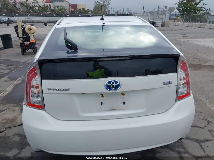 2015 Toyota Prius Two VIN: JTDKN3DU8F0451145 Lot: 43400646