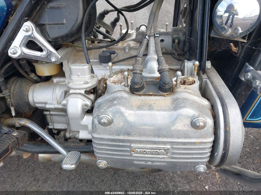 1977 Honda Gold Wing VIN: GL13007530 Lot: 43400652