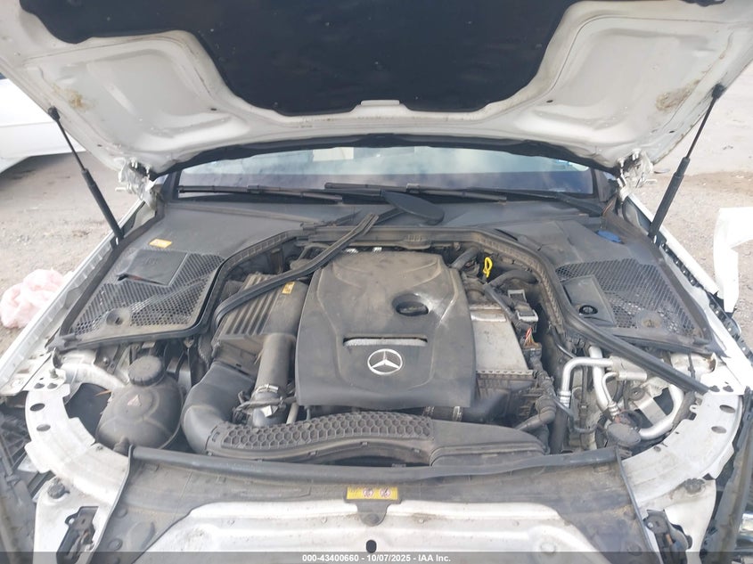 2017 Mercedes-Benz C 300 4Matic VIN: WDDWF4KB6HR215040 Lot: 43400660