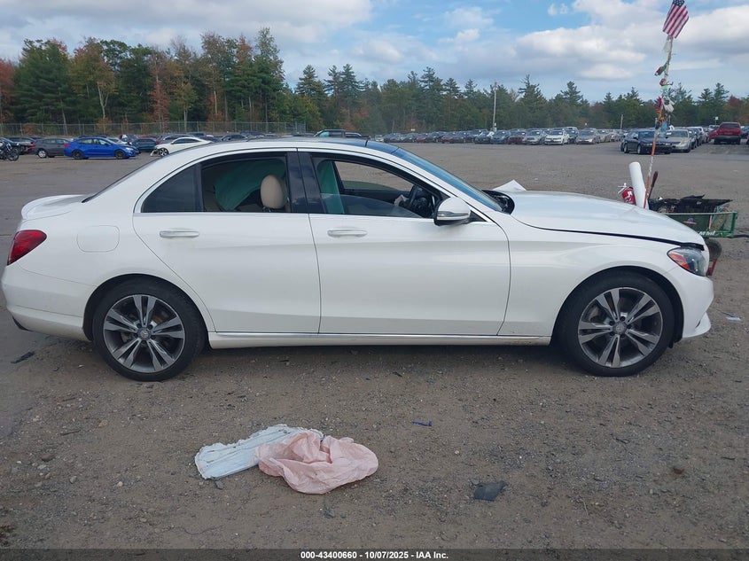 2017 Mercedes-Benz C 300 4Matic VIN: WDDWF4KB6HR215040 Lot: 43400660